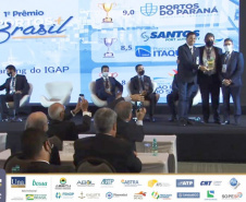 Portos do Paraná lidera premiação de melhores portos do Brasil
. Foto: Portos do Paraná