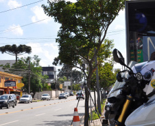 Talonário eletrônico desenvolvido pelo Detran já começa a ser usado pela Polícia Militar do Paraná. Foto:: Adilson Pieczykolan Santana/Detran