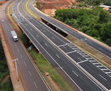 Projeto de duplicação da PR-445 entre Irerê e Mauá da Serra. Foto:DER