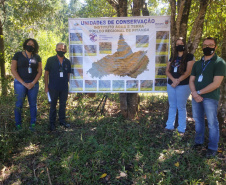 Ações foram coordenadas pelos Escritórios Regionais do Instituto Água e Terra dos dois municípios. Além disso, em Ponta Grossa também ocorreu a soltura de 15 mil peixes no Rio Pitangui e Lago Olarias.
Foto: IAT Pitanga