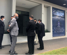 Complexo Social voltado para egressos do sistema penitenciário é inaugurado em Maringá (PR), no Noroeste do estado Foto: SESP