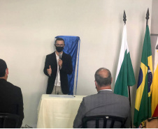 Complexo Social voltado para egressos do sistema penitenciário é inaugurado em Maringá (PR), no Noroeste do estado Foto: SESP
