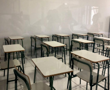 Complexo Social voltado para egressos do sistema penitenciário é inaugurado em Maringá (PR), no Noroeste do estado Foto: SESP