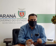 Sesa participa de reunião com MS sobre o Plano Preliminar de Vacinação contra a Covid-19. Foto:SESA