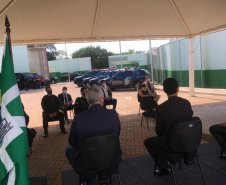 Governo do Paraná inaugura ampliação da Penitenciária de Foz do Iguaçu I, no oeste do estado. Foto:SESP