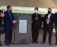 Governo do Paraná inaugura ampliação da Penitenciária de Foz do Iguaçu I, no oeste do estado. Foto:SESP