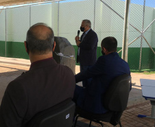 Governo do Paraná inaugura ampliação da Penitenciária de Foz do Iguaçu I, no oeste do estado. Foto:SESP