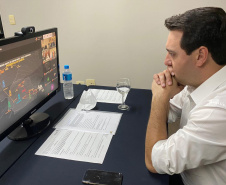 O Governador Carlos Massa Ratinho Junior apresentou, na manhã desta quarta-feira (16), a evolução nos estudos da nova infraestrutura ferroviária do Estado, a Nova Ferroeste (Estrada de Ferro Paraná Oeste S/A), também conhecida como Corredor Oeste de Exportação