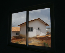 SANTA TEREZA DO OESTE - 02-12-2020 -OBRAS DE CASAS POPULARES -  Foto: Jonathan Campos/ AEN