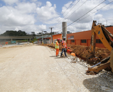 ALMIRANTE TAMANDARE  - 16-12-2020 -OBRAS DE DUPLICAÇÃO NA RODOVIA DOS MINERIOS - FOTO: JONATHAN CAMPOS/ AEN