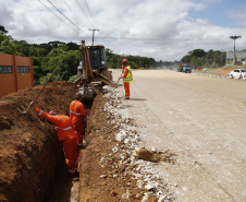 ALMIRANTE TAMANDARE  - 16-12-2020 -OBRAS DE DUPLICAÇÃO NA RODOVIA DOS MINERIOS - FOTO: JONATHAN CAMPOS/ AEN