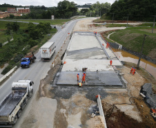 ALMIRANTE TAMANDARE  - 16-12-2020 -OBRAS DE DUPLICAÇÃO NA RODOVIA DOS MINERIOS - FOTO: JONATHAN CAMPOS/ AEN