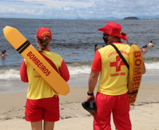 Bombeiros alertam para afogamentos no Litoral
. Foto:SESP