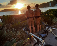 PM faz balanço das ações ostensivas no Litoral durante feriado de Natal. Foto:PMPR