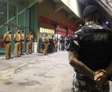 Equipes da Operação Pronta Resposta foram deslocadas para atuar em ações estratégicas durante o feriado de réveillon. Além disso, equipes da Polícia Científica reforçam trabalho nas praias.Foto:SESP