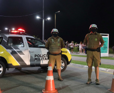 Com reforço policial e medidas sanitárias, Litoral registra menos ocorrências na passagem do ano
. Foto:SESP