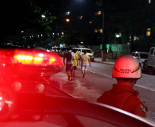 Com reforço policial e medidas sanitárias, Litoral registra menos ocorrências na passagem do ano
. Foto:SESP