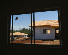 Condomínio do Idoso de Foz do Iguaçu tem 80% das obras executadas. Foto: Jonathan Campos/ AEN