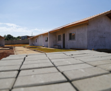 Condomínio do Idoso de Foz do Iguaçu tem 80% das obras executadas. Foto: Jonathan Campos/ AEN