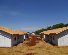 Condomínio do Idoso de Foz do Iguaçu tem 80% das obras executadas. Foto: Jonathan Campos/ AEN