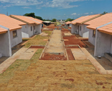 Condomínio do Idoso de Foz do Iguaçu tem 80% das obras executadas. Foto: Alessandro Vieira/AEN