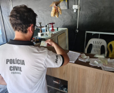 PCPR prende três pessoas e apreende um adolescente em ação contra o tráfico de drogas no Litoral  -  Foto: Divulgaçãp PCPR/SESP