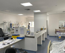 Hospitais do Paraná passam por verificação de conformidade com regras, determinações e disponibilização de leitos, principalmente com relação ao tratamento das vítimas da covid-19. As inspeções são feitas por agentes da Controladoria-Geral do Estado, que nesta sexta-feira (08) foram ao Hospital Regional de Telêmaco Borba, nos Campos Gerais, inaugurado há seis meses. -  Curitiba, 08/01/2021  -  Foto: Divulgação CGE