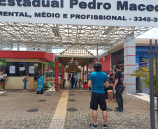 A prova objetiva do PSS (Processo Seletivo Simplificado) transcorreu com tranquilidade neste domingo (10) nos 198 locais de prova, em 30 cidades do Paraná.  -  Curitiba, 10/01/2021  -  Foto: BRUNNO MARCEL BRUGNOLO/ SEED