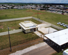 O governador Carlos Massa Ratinho Junior entrega nesta segunda-feira (11),  a nova sede do destacamento do 16° Batalhão da Policia Militar do distrito de Entre Rios, em Guarapuava. Com a presença do Secretário da Segurança Pública do Paraná, coronel Romulo Marinho Guarapuava, 10/12/2020 - Foto: Geraldo Bubniak/AEN