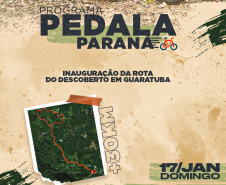 Programa Pedala Paraná tem início com inauguração de rotas no Litoral