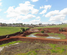 Parque urbano em Andirá. Foto de Gilson Abreu/AEN