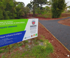  Parque Urbano de Mangueirinha. Foto: José Fernando Ogura/AEN