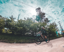 Pedala Paraná é lançado em Guaratuba com a participação de 130 ciclistas. Foto: Verão Consciente