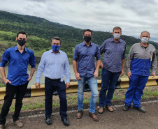 Prefeitos e representantes municipais das cidades que rodeiam as seis usinas hidrelétricas do Rio Iguaçu conheceram a Resolução Conjunta Sedest/IAT n°023/2019 e a estrutura da Secretaria do Desenvolvimento Sustentável e do Turismo