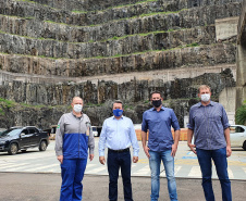 Prefeitos e representantes municipais das cidades que rodeiam as seis usinas hidrelétricas do Rio Iguaçu conheceram a Resolução Conjunta Sedest/IAT n°023/2019 e a estrutura da Secretaria do Desenvolvimento Sustentável e do Turismo