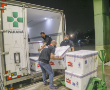 Vacina contra a Covid-19 já está no Paraná
Foto: Gilson Abreu/AEN
18.01.2021