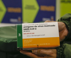 Vacina contra a Covid-19 já está no Paraná
Foto: Gilson Abreu/AEN
18.01.2021
