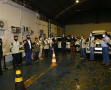 CASCAVEL- Dsitribuiçãoo das vacinas contra a Covid-19 . Foto: Jonathan Campos/AEN