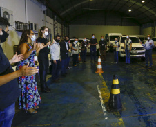 CASCAVEL- Dsitribuiçãoo das vacinas contra a Covid-19 . Foto: Jonathan Campos/AEN