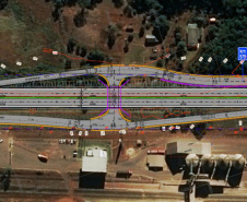 Publicada a licitação das obras de duplicação da BR-277 em Cascavel. Imagem:DER