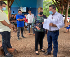 O secretário estadual do Desenvolvimento Sustentável e do Turismo, Márcio Nunes, percorreu, nesta semana, as margens do Rio Paraná, no Oeste do Estado, para identificar potenciais de turismo em água doce. Foto:SEDEST
