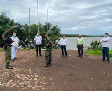 O secretário estadual do Desenvolvimento Sustentável e do Turismo, Márcio Nunes, percorreu, nesta semana, as margens do Rio Paraná, no Oeste do Estado, para identificar potenciais de turismo em água doce. Foto:SEDEST