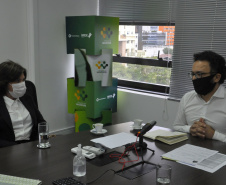 Ecossistemas terrestres dependem de conscientização e de políticas públicas  -  Reunião com a prefeita de Santo Inácio, Dra. Geny Violatto  -   Foto: Divulgação Fomento Paraná
