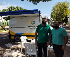 Ecossistemas terrestres dependem de conscientização e de políticas públicas  -  Atendimentos de agentes de crédito em Santa Helena  -  Foto: Divulgação Fomento Paraná