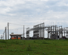 A Copel está colocando em operação a nova subestação Aricanduva, que atenderá 900 domicílios do distrito de Arapongas e da região rural de Apucarana, além da indústria Nortox.  -  Foto: Divulgação Copel