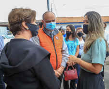 Permissionários atacadistas da Ceasa Curitiba fazem doação 25 toneladas de alimentos para entidades beneficentes de Curitiba e Região Metropolitana, além de famílias atingidas pelas chuvas em Irati, na região Centro-Sul do Estado. - Curitiba, 29/01/2021  -  Foto: Veldelino Pontes