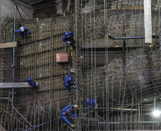 Obras da PCH Bela Vista entram na reta final  . Foto: Copel. Foto: Jonathan Campos/ AEN