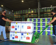 Governo inicia distribuição da segunda dose da vacina contra a Covid-19.