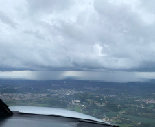 As chuvas ainda não foram suficientes para garantir um crescimento constante e confiável do nível dos reservatórios do Sistema de Abastecimento de Curitiba e Região Metropolitana.  -  Foto: Divulgação Sanepar