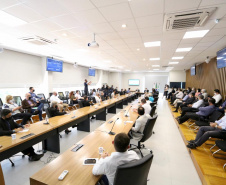 Representação da Invest Paraná é instalada na Região Oeste . Foto:Camila Tonett